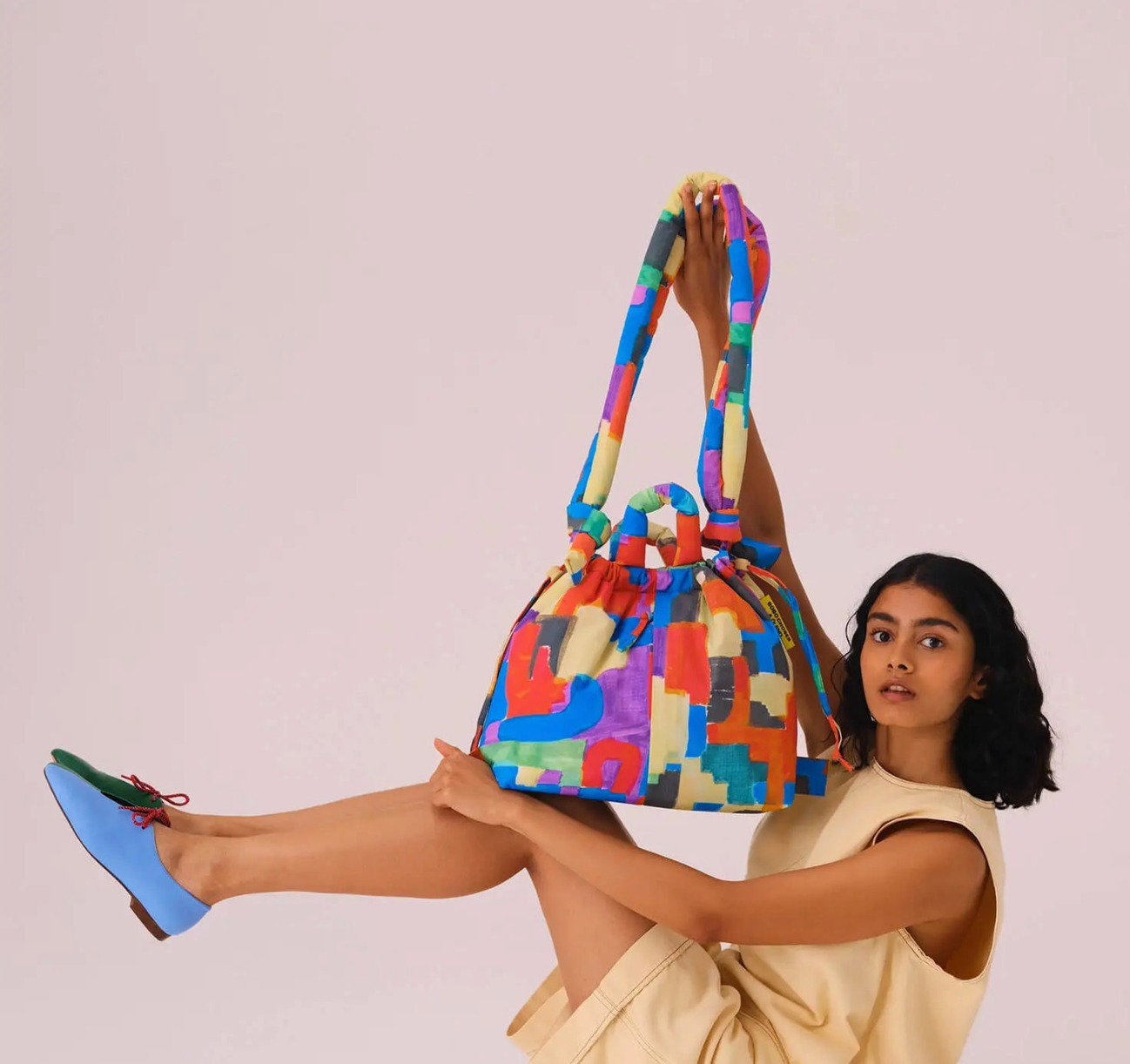 TASCHE BOBO CHOSES X ÖLEND MULTICOLOUR "ONA SOFT BAG"