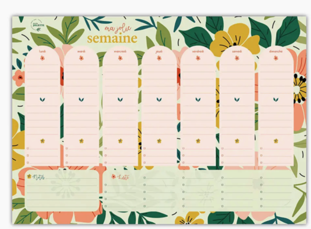 WOCHENPLANNER SEMINAR