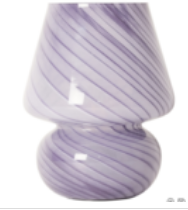 TISCHLAMPE "Lamp Joyful, purple, 19xø15cm"