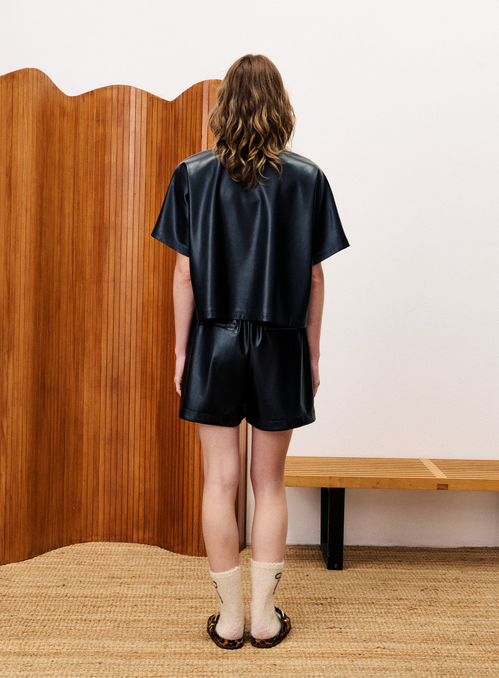 T-SHIRT BAZIN SCHWARZ