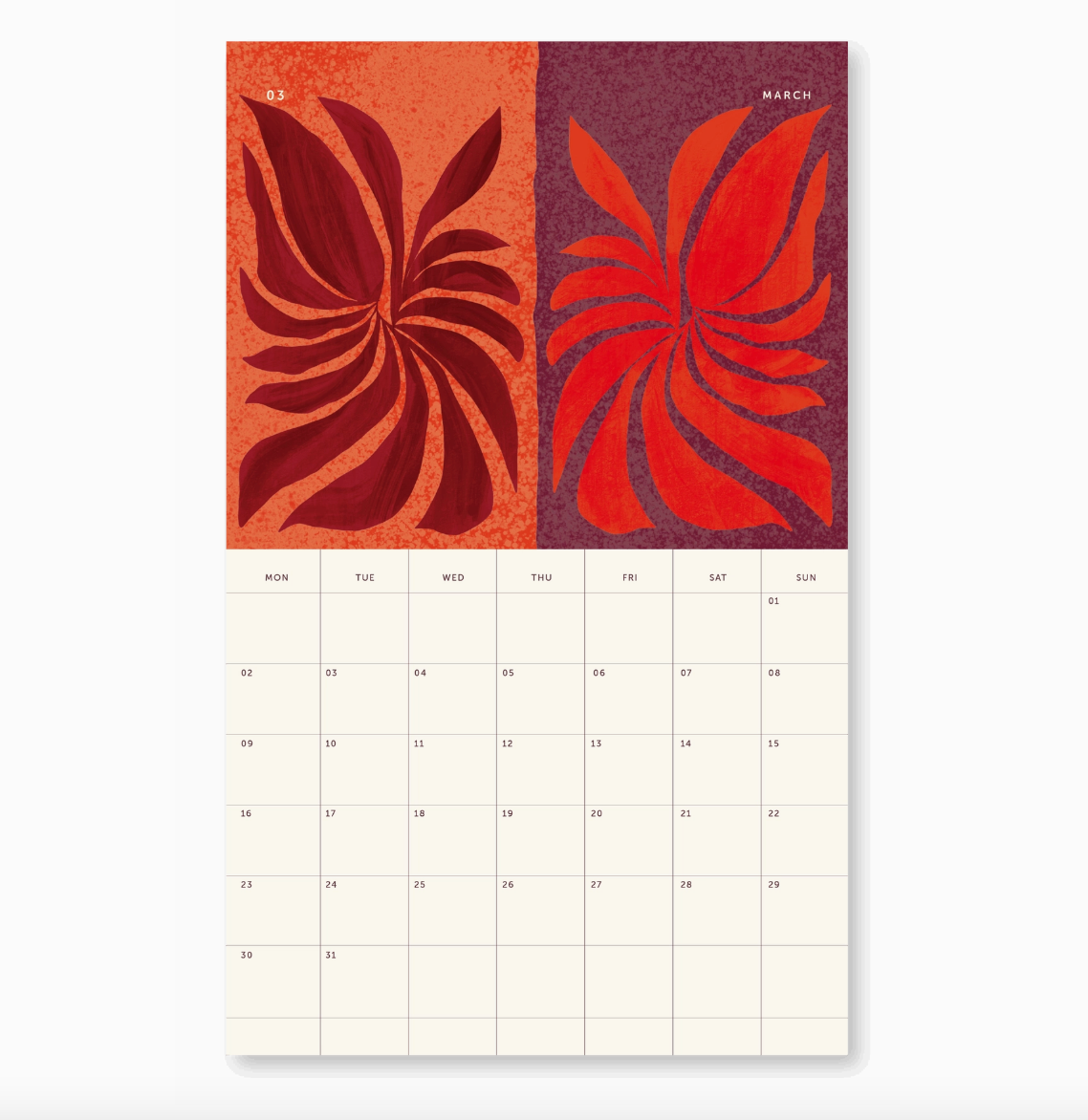 Calendar 2026 Arty (Kalender)