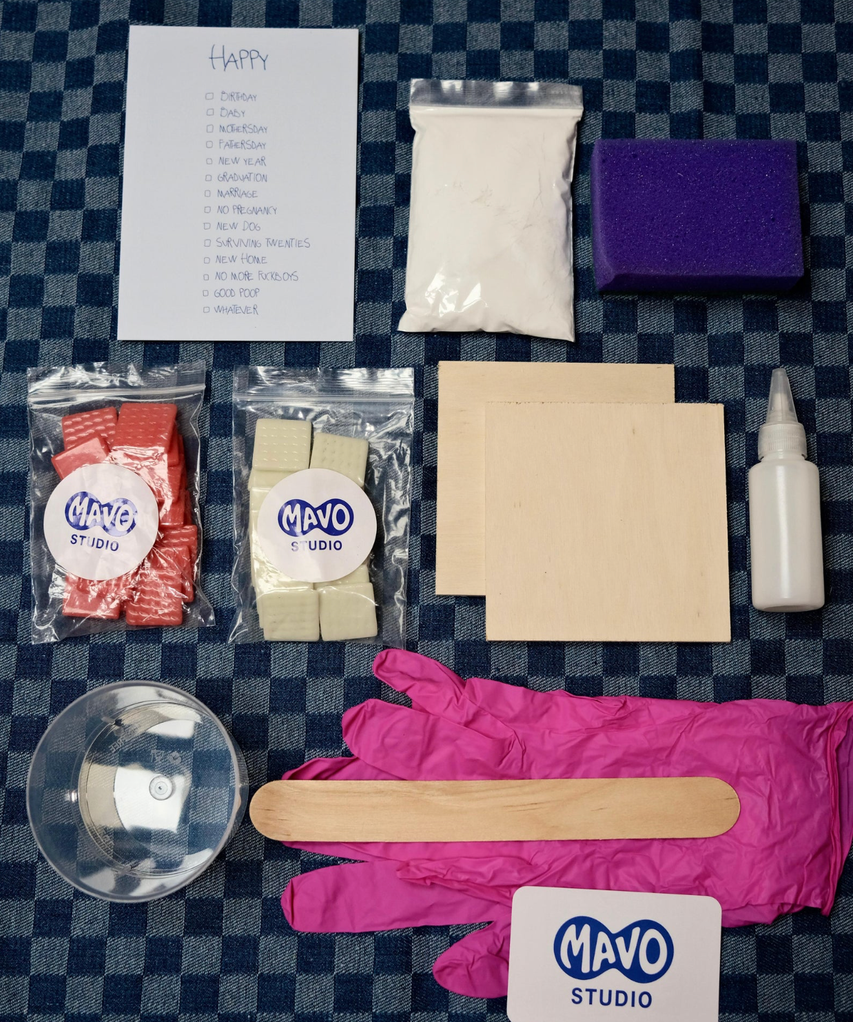 DIY KIT MOSAIKUNTERSETZTER