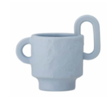 "ALFINE" BLUMENTOPF HELLBLAU