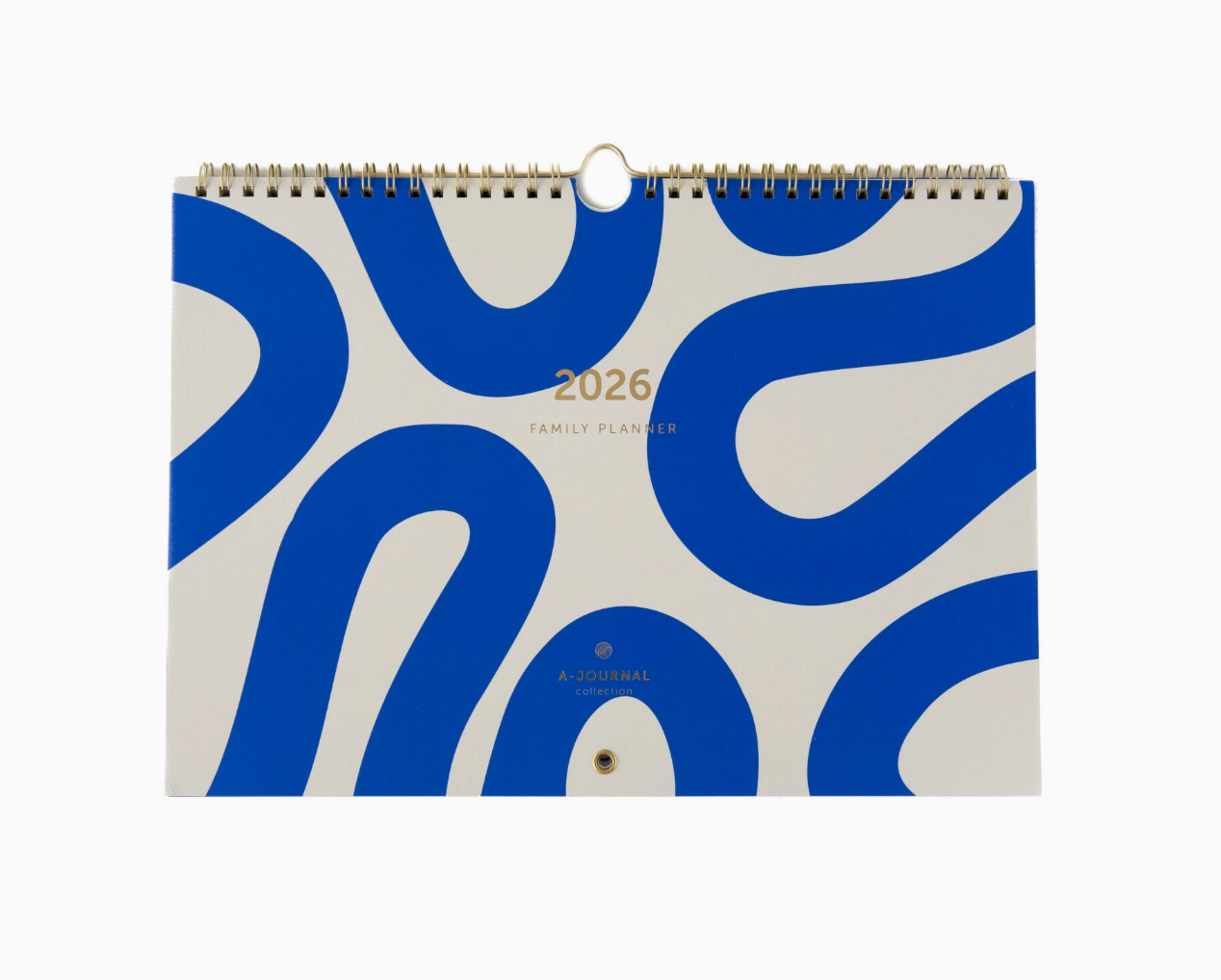 A-JOURNAL FAMILIENPLANER 2026 - Flow Blue