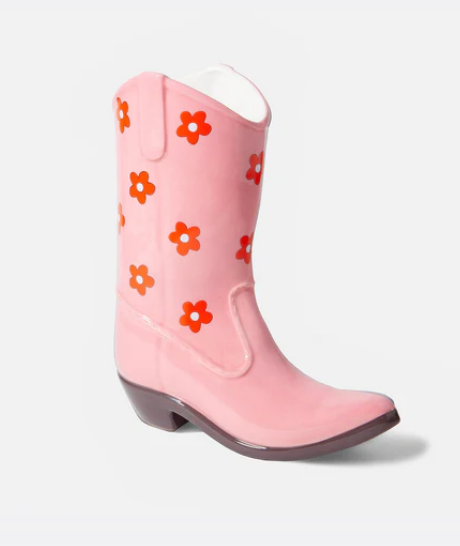 VASE RODEO COWBOY BOOT