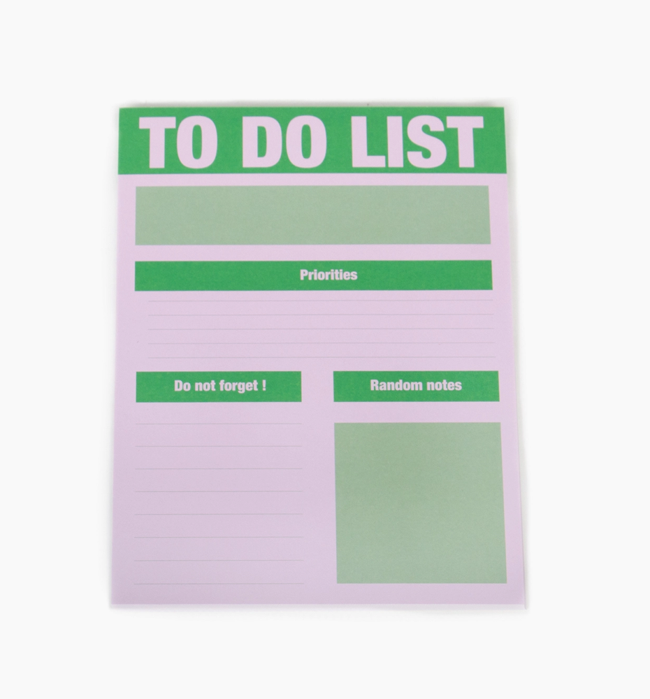 TO DO LIST