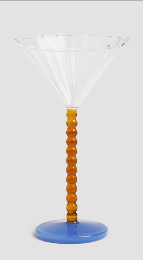 COCKTAILGLAS COUPE PERLE AMBER