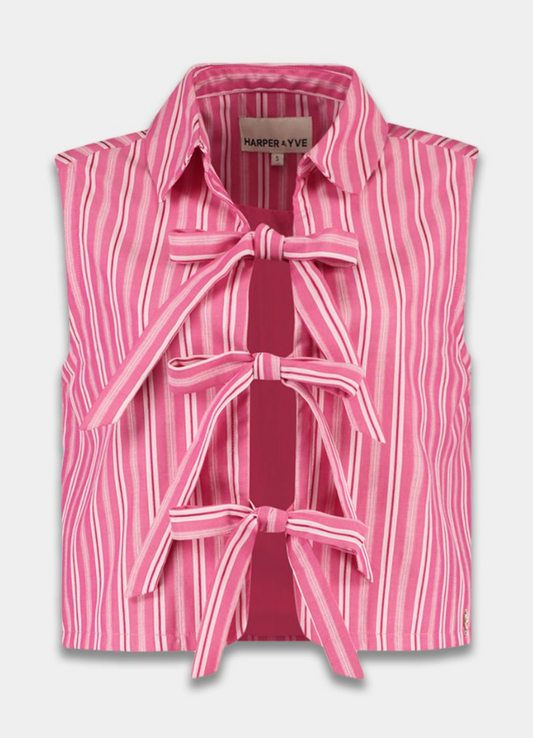 WESTE PINK STRIPE "BIBI-GI"