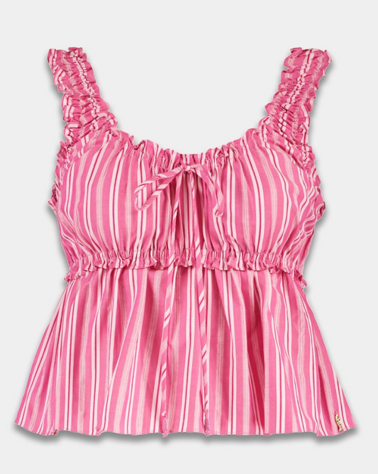 TOP PINK STRIPE "EILEEN-SS"