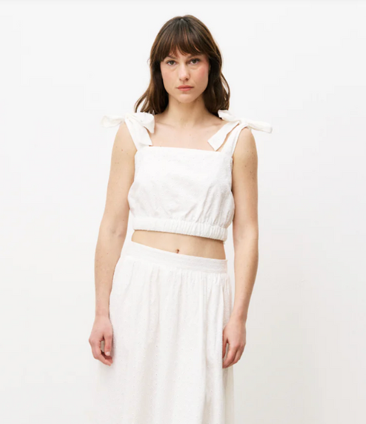 TOP NAHID BLANC "HS-CHC-25233"