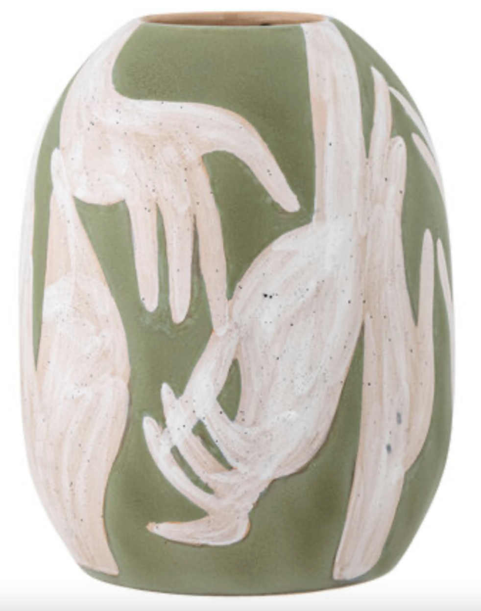 "ADALENA" VASE GRÜN