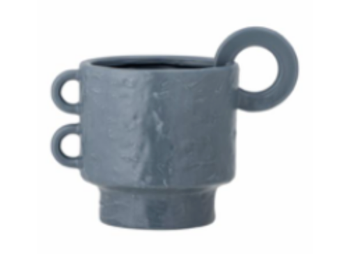 "ALFINE" BLUMENTOPF DUNKELBLAU