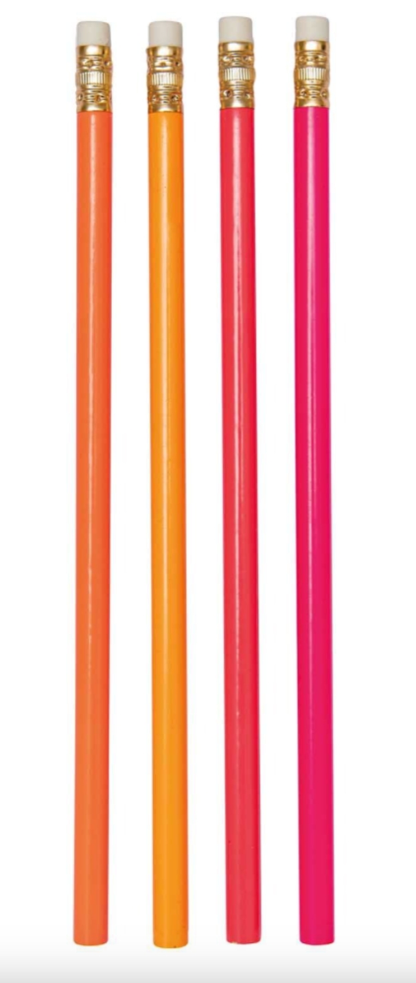 BLEISTIFT 4ER SET NEON MIX