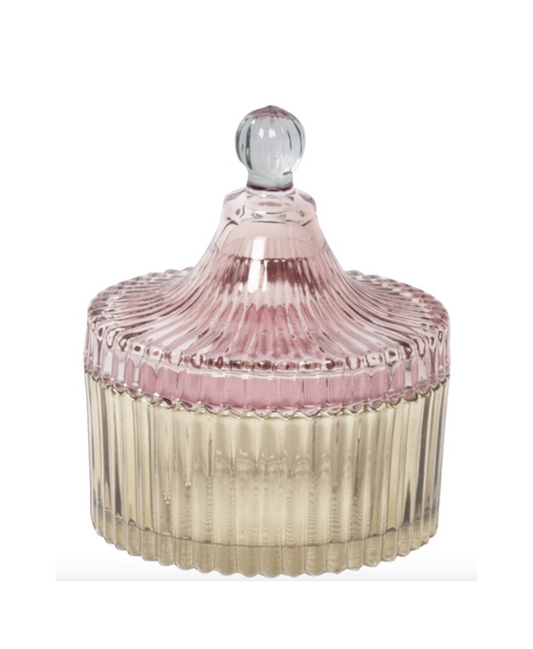 BONBONNIERE GELB ROSA KLEIN