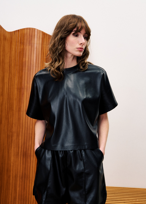 T-SHIRT BAZIN SCHWARZ