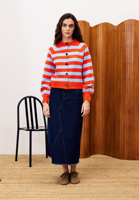 STRICKJACKE MORAND ROT