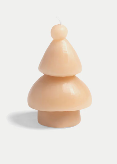 Weihnachtsbaum Kerze Pine - geometrisch