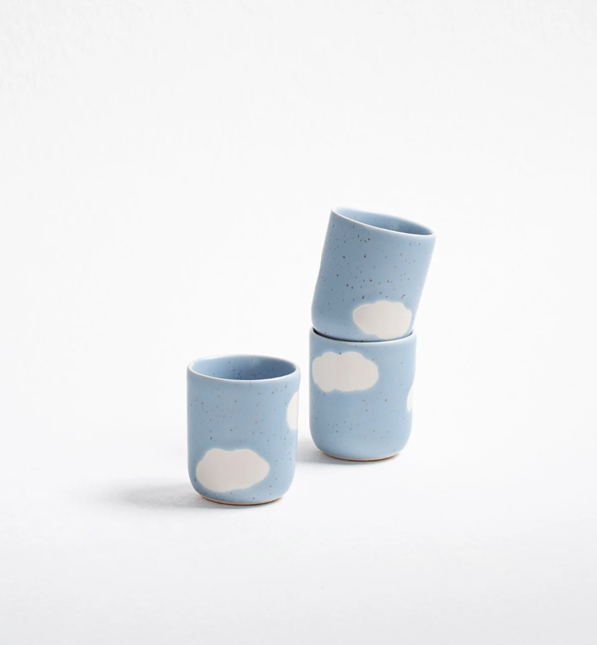 ESPRESSO TASSE CLOUD BLAU ROSA