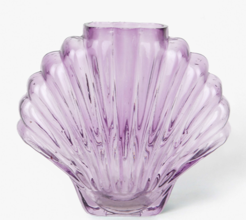 VASE SHELL MUSCHEL TRANSPARENT