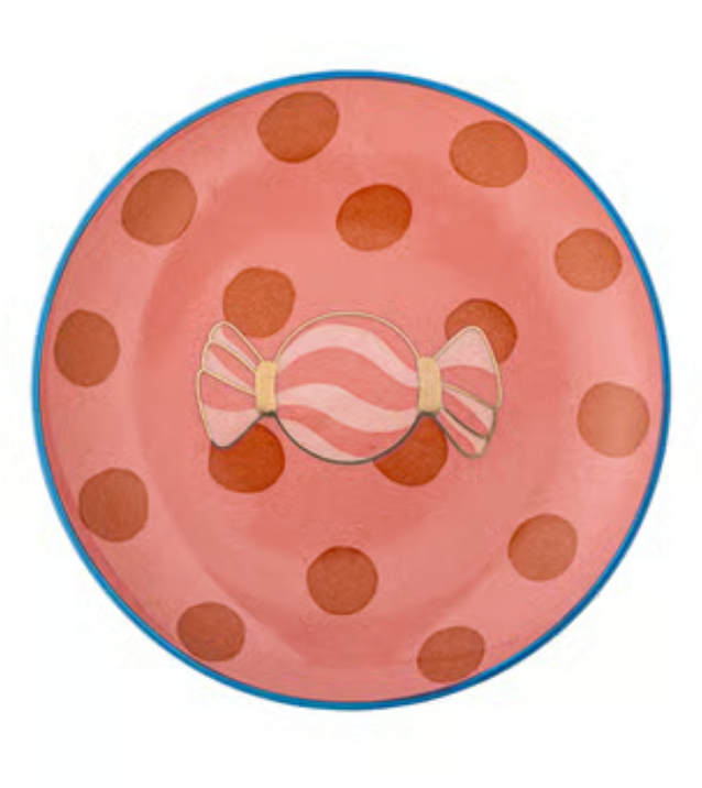 TELLER STEINGUT BONBON