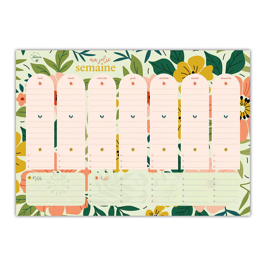 WOCHENPLANNER FLORAISON