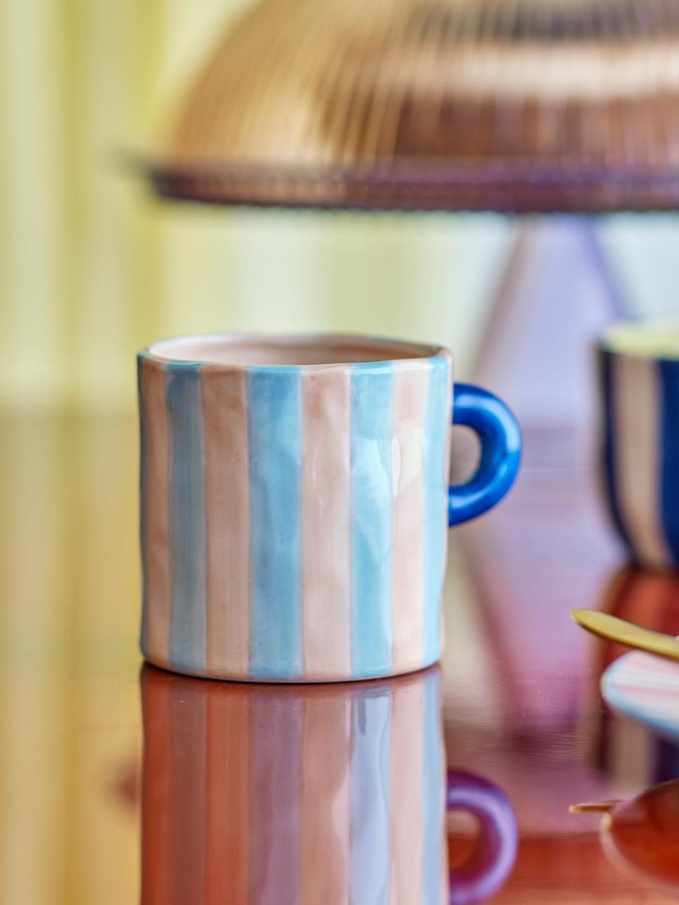 TASSE PHOENIX STREIFEN ROSA