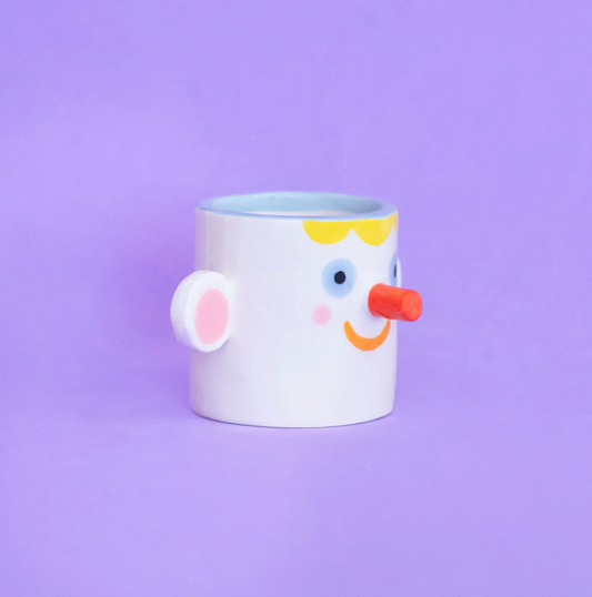 "Happy Face" Keramik Pot - ANA SEIXAS