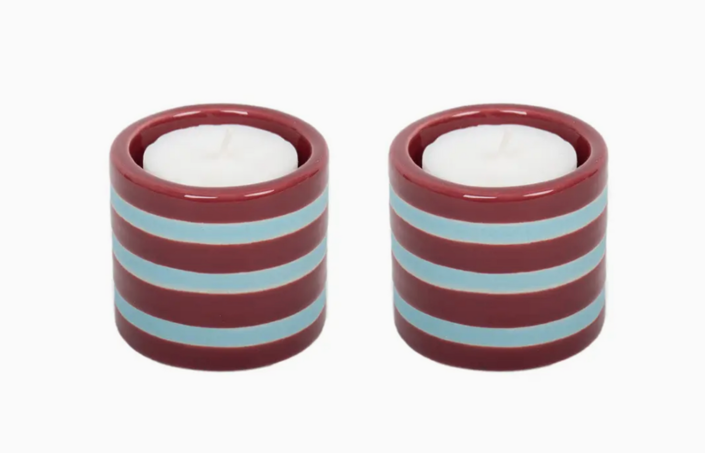 TEELICHTERHALTER STRIPES