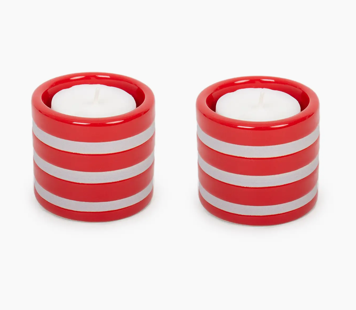 TEELICHTERHALTER STRIPES