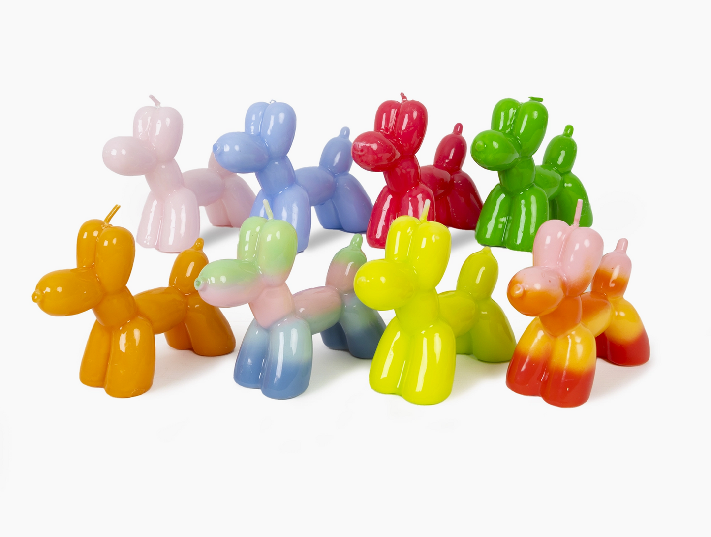 BALLON HUND KERZE BALLON DOG