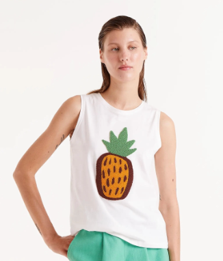 T-SHIRT ANANAS "52C/42118"