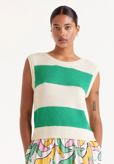 TOP STREIFEN GRÜN "52C/10351"