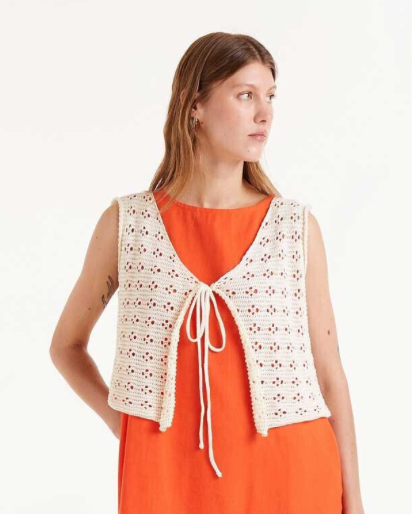 TOP HÄCKEL BEIGE "52C/10261"