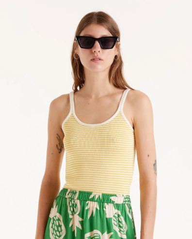 TOP STREIFEN GELB "52C/10255"