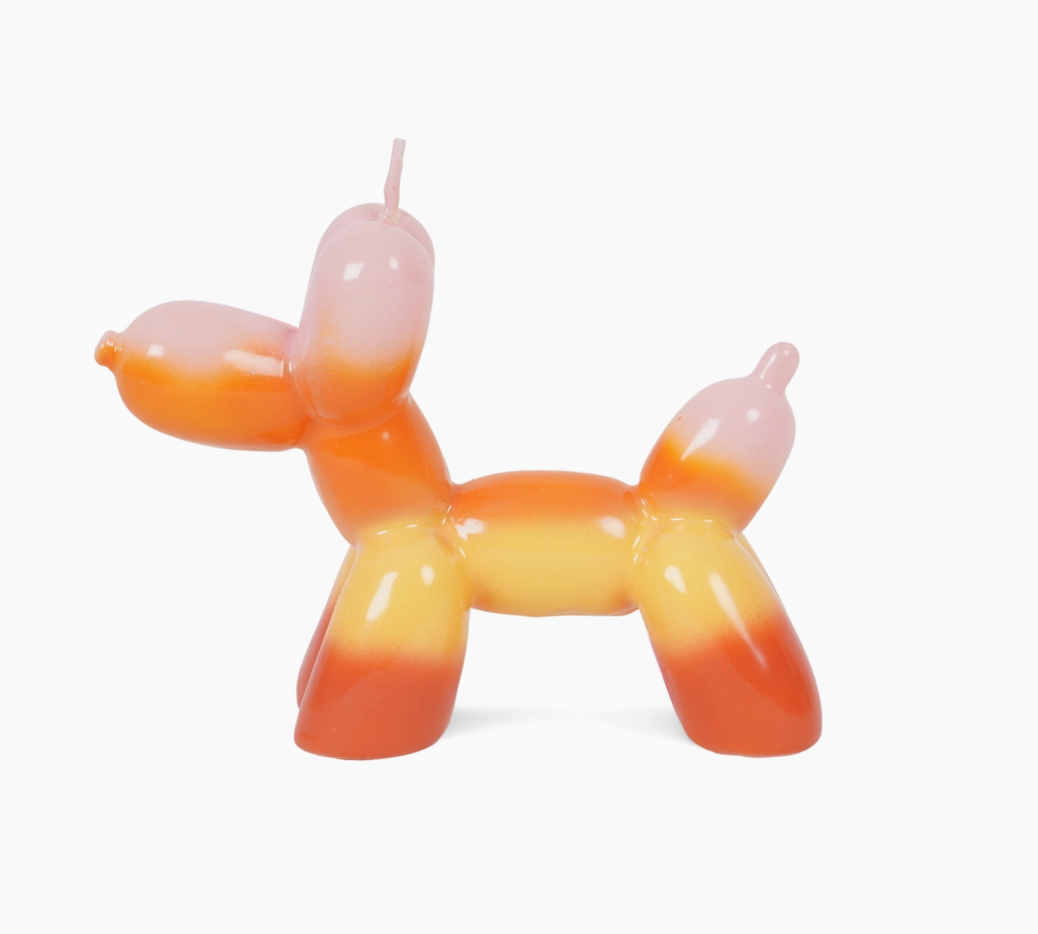 BALLON HUND KERZE BALLON DOG