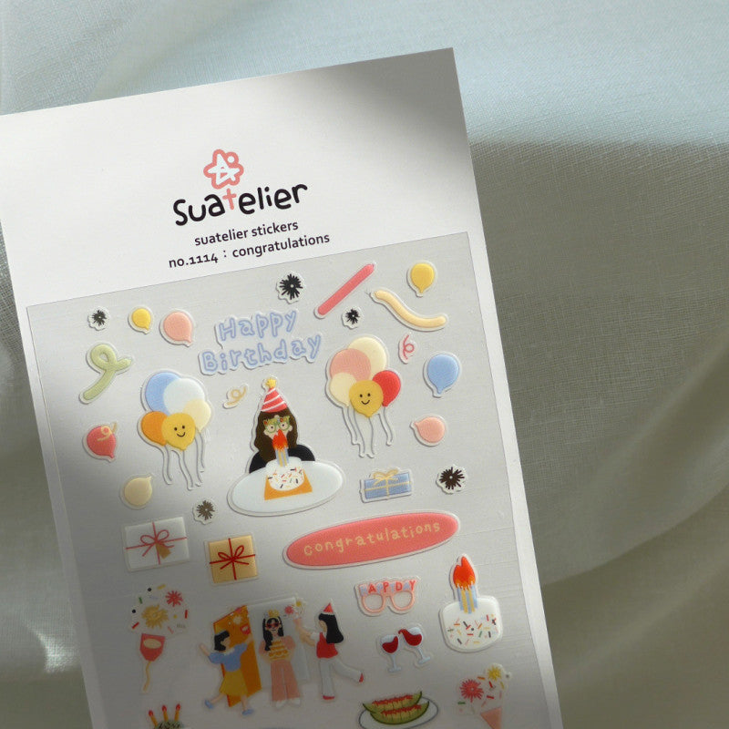 DAILY DECO STICKERS Congratulations