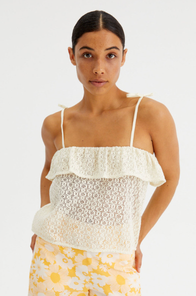 TOP ECRU "32C/41083"