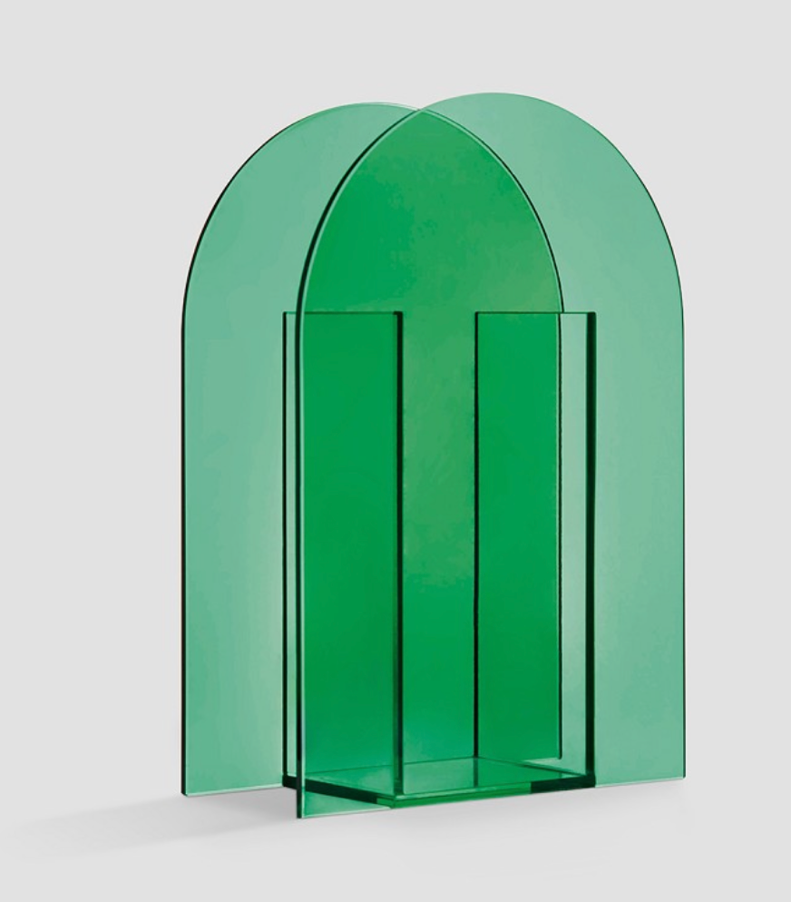 VASE ARCH DARK GRÜN