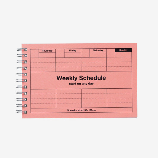 WOCHENPLANER DAYFREE WEEKLY SCHEDULE