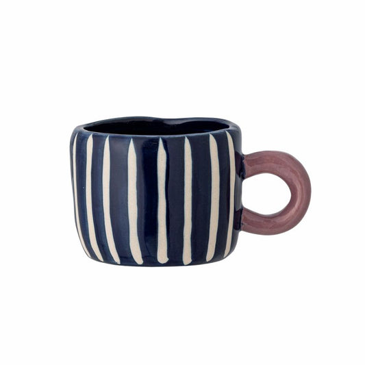 TASSE NINI GESTREIFT BLAU WEISS