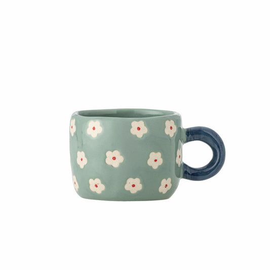 TASSE NINI BLUMEN GRÜN